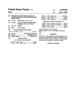 United States Patent (19) 11) 4,379,092 Devic 45) Apr