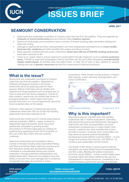 Seamount Conservation
