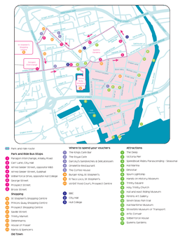 Park and Ride Route Park and Ride Bus Stops Paragon Interchange