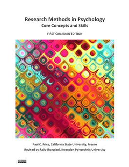 Research Methods in Psychology Core Concepts and Skills