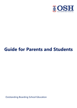 Guide for Parents & Students