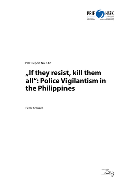 Police Vigilantism in the Philippines