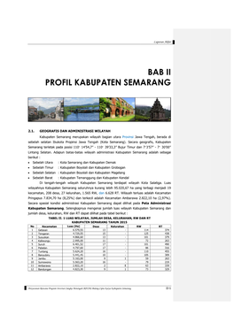 Profil Kabupaten Semarang