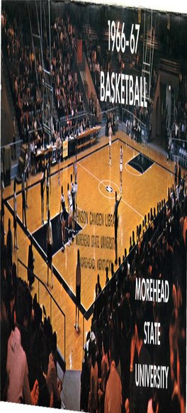 1966-67 Basketball Morehead State University