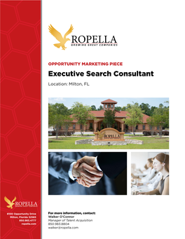 Ropella.Com 850.983.8804 Walker@Ropella.Com COMPANY OVERVIEW