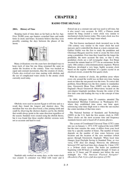 Time Signal Information from Pub