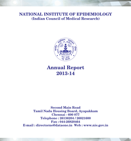 NIE Annual Report Model Final.Indd