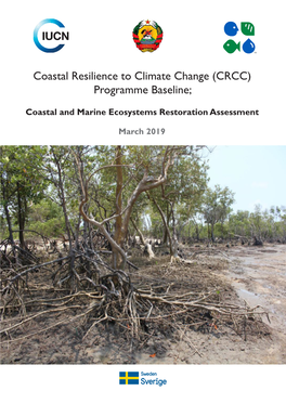 Coastal Resilience to Climate Change (CRCC) Programme Baseline;