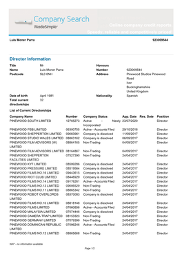 Online Company Credit Reports. Speedy, Reliable and Competitively Priced!