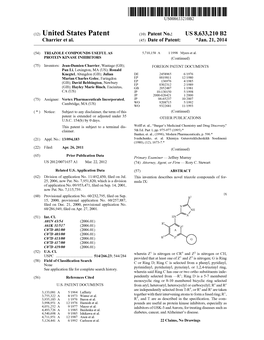 (12) United States Patent (10) Patent No.: US 8,633,210 B2 Us M