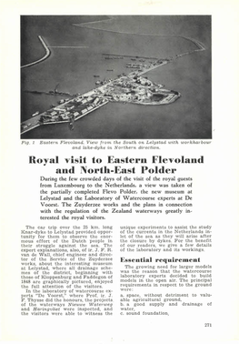 Royal Visit to Eastern Flevoland and North-East Polder