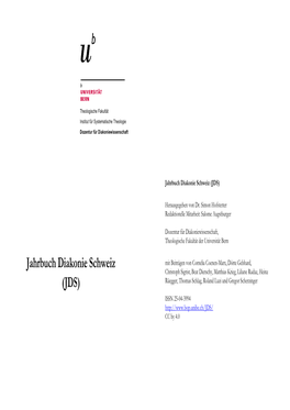 Jahrbuch Diakonie Schweiz (JDS)