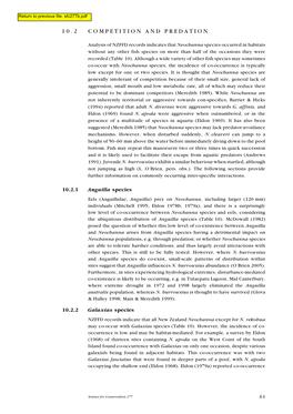 Mudfish (Neochanna Galaxiidae) Literature Review