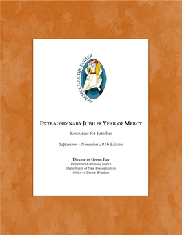 Extraordinary Jubilee Year of Mercy