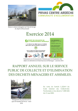 Exercice 2014