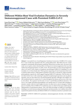 Different Within-Host Viral Evolution Dynamics in Severely Immunosuppressed Cases with Persistent SARS-Cov-2