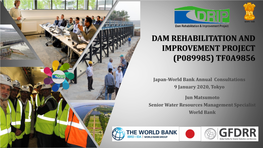 Dam Rehabilitation and Improvement Project (P089985) Tf0a9856