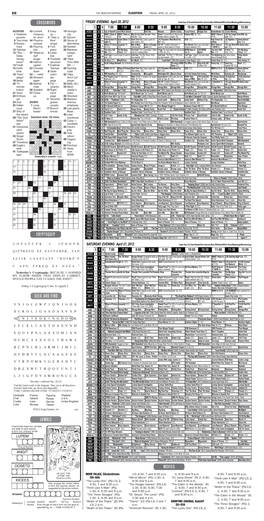 Crossword Cryptoquip Seek and Find