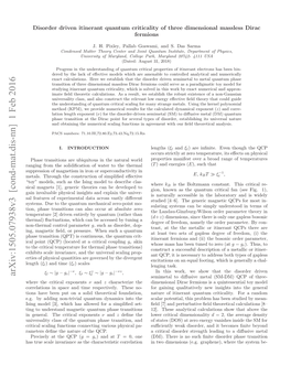 Disorder Driven Itinerant Quantum Criticality of Three Dimensional