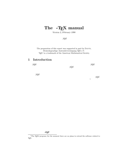 E-Tex.Web Deﬁning the Ε-TEX Program