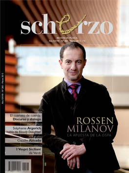 Revista Scherzo. Nº 283. Marzo 2013