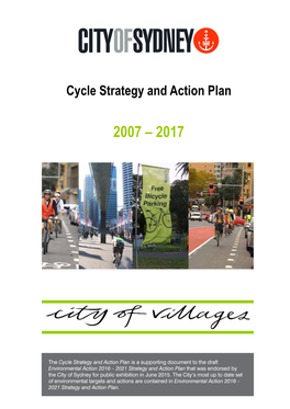 2007 Cycling Strategy
