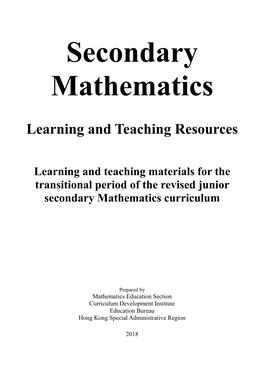 Secondary Mathematics