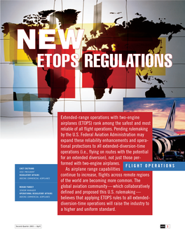 Etops Regulations