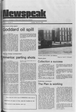 Goddard Oil Spill