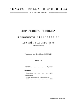 Senato Della Repubblica V Legislatura