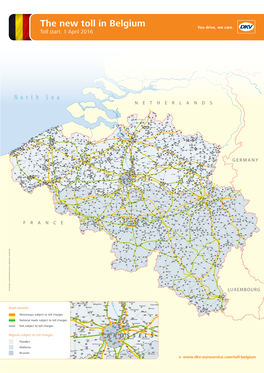 The New Toll in Belgium Toll Start: 1 April 2016