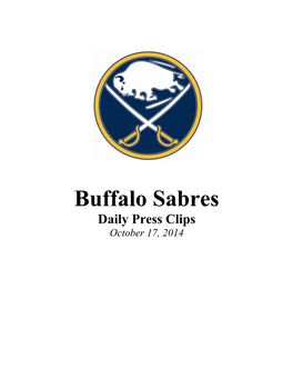 Daily Press Clips October 17, 2014