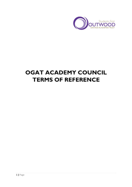 Ogat Academy Council Terms of Reference