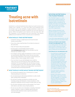 Treating Acne with Isotretinoin