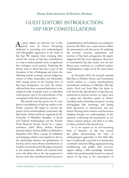 Hip Hop Constellations