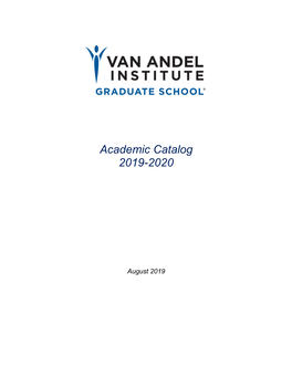 2019-2020 Academic Catalog