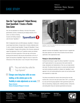 Sparebank 1 Create a Flexible Data Center