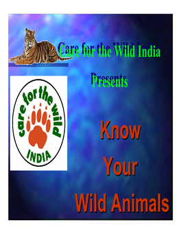 Know Your Wild Animals