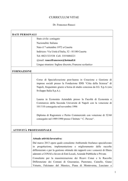 Curriculum Vitae