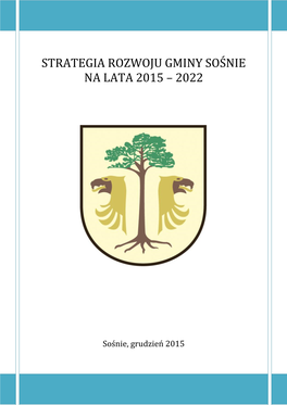 Strategia Rozwoju Gminy Sośnie Na Lata 2015 – 2022