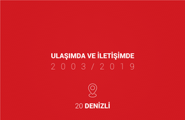 20 Denizli Ulaşimda Ve Iletişimde