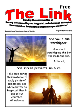 Are You a Sun Worshipper? Son Screen Prevents Sin Burn