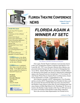 FLORIDA Again a Winner at Setc