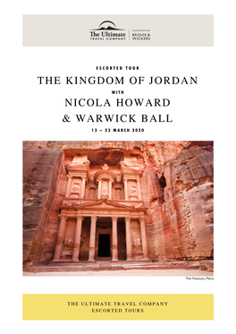 JORDAN-ITINERARY-MAR-2020.Pdf