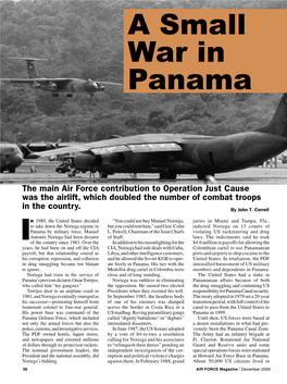 A Small War in Panama