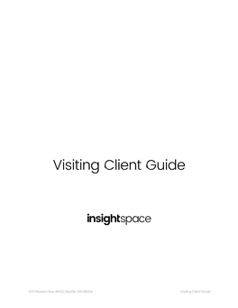 Visiting Client Guide