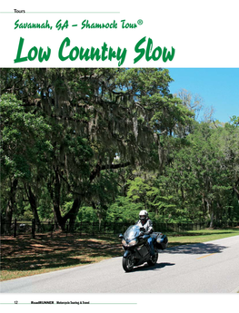 Savannah, GA - Shamrock Tour® Low Country Slow