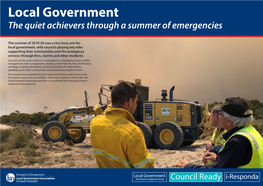 Local Government the Quiet Achievers Through a Summer of Emergencies