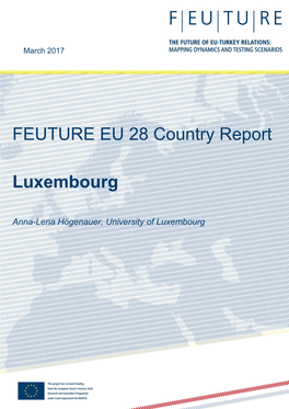 FEUTURE EU 28 Country Report Luxembourg