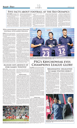 PSG's Krychowiak Eyes Champions League Glory